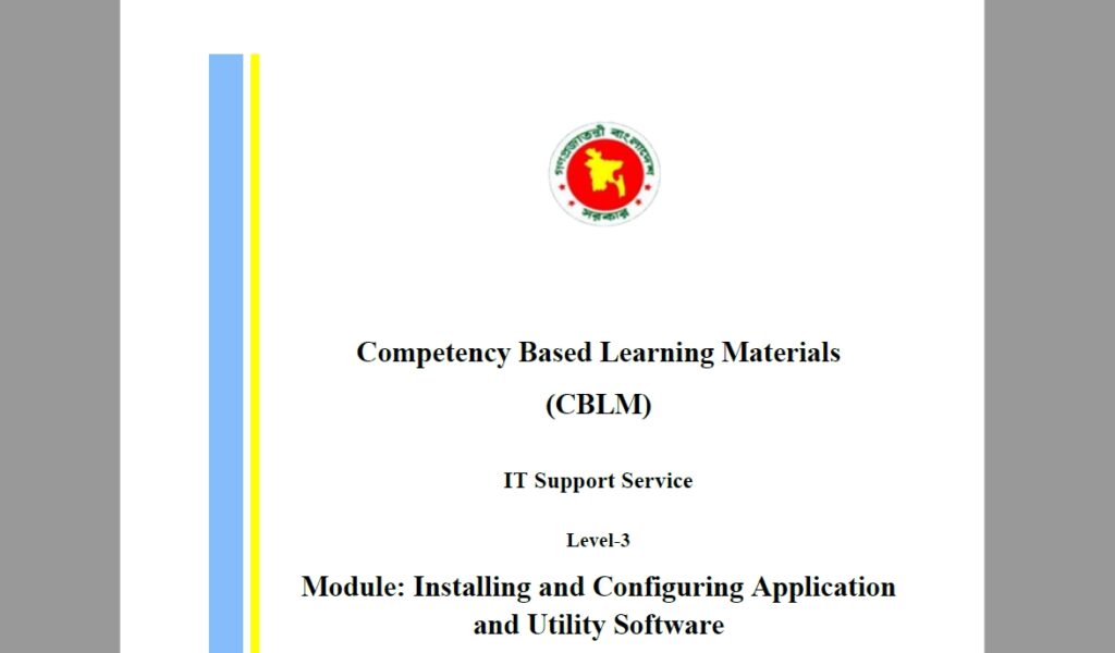 IT support CBLM