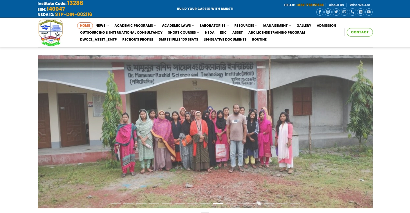 Dr. Engineer Mamunur Rashid Science and Technology Institute (dmrsti.edu.bd)