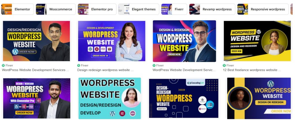 wordpress website development, design redesign wordpress website